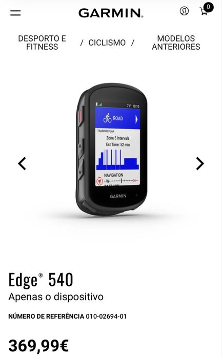 Garmin Edge 540