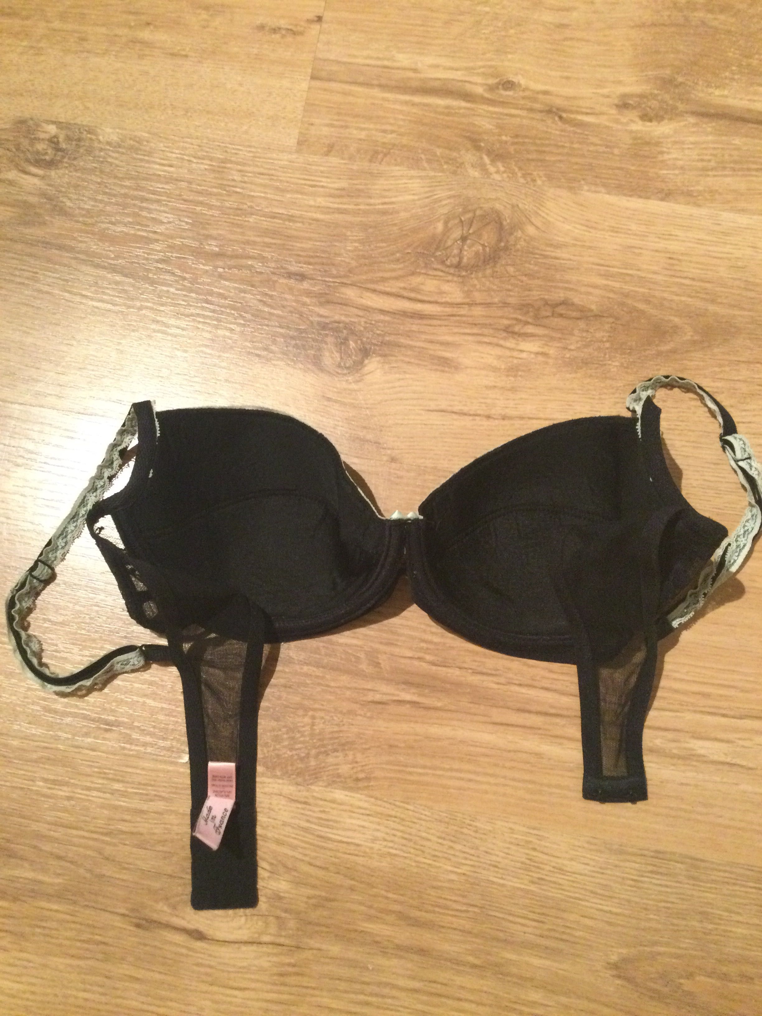 Biustonosz Agent Provocateur 75D stanik czarny jak NOWY