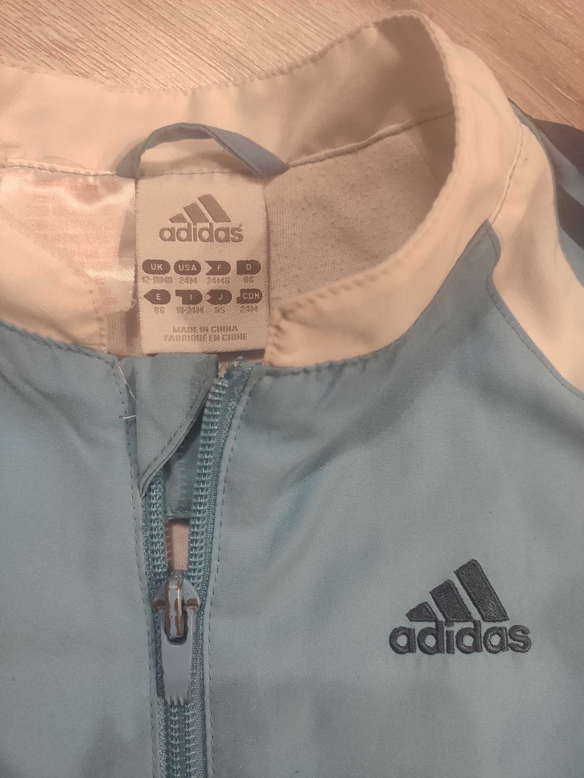 Bluza kurtka na zamek adidas 86