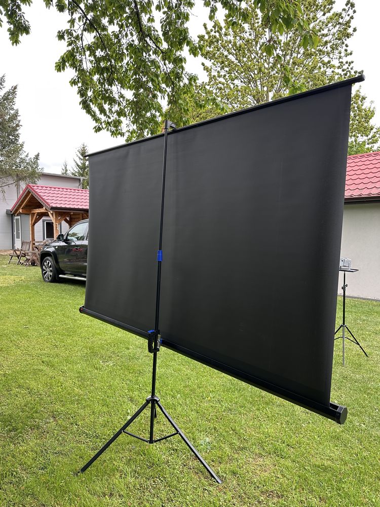 Zestaw do Prezentacji obrazu Projektor Ekran Statyw Impreza