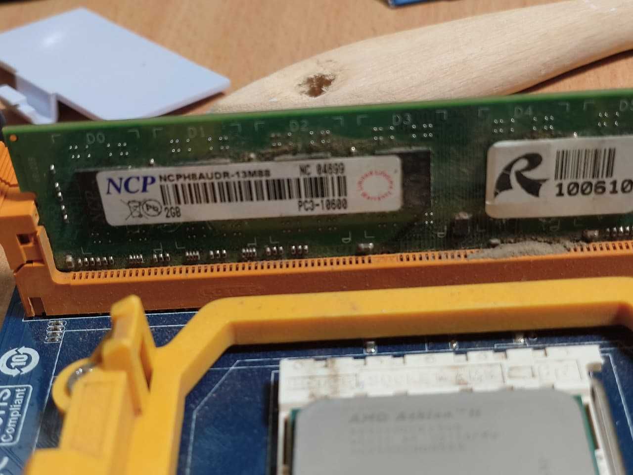 Комплект Biostar MCP6P3 + Athlon II + 2GB DDR3 + охлад