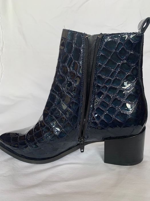 Шкіряні жіночі ботильйони бренду Post xchange.Розмір 38