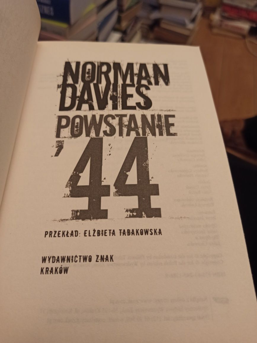 Davies powstanie 44