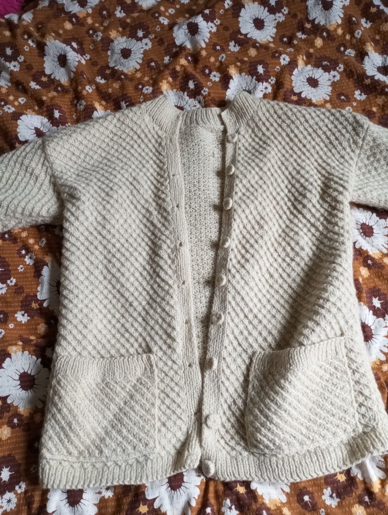 Fajny gruby sweter XL
