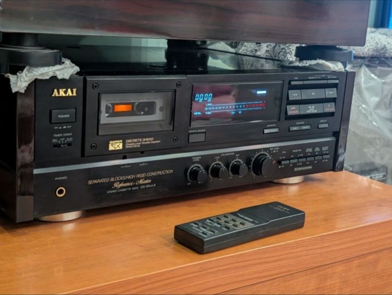 Akai gx 95m2 касетний магнітофон. Касетна дека