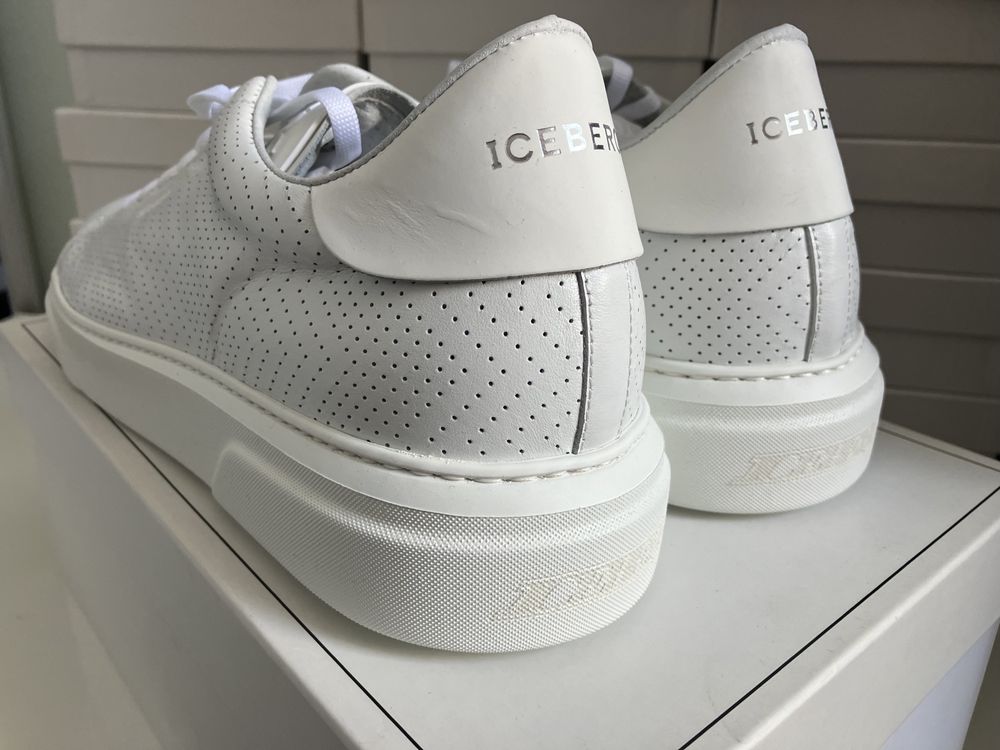 Iceberg męskie markowe Sneakersy buty białe Nowe 42