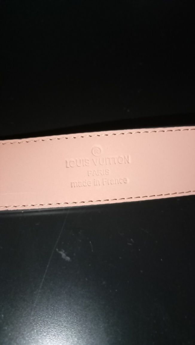 Pasek Louis Vuitton (LV) czarny