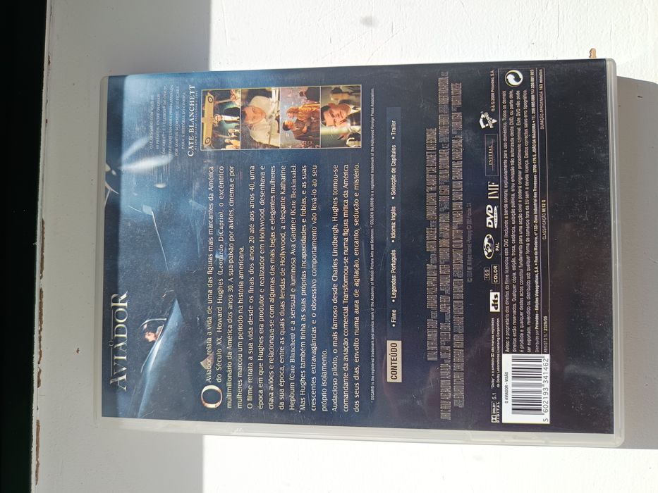 DVD aviador - Leonardo DiCaprio