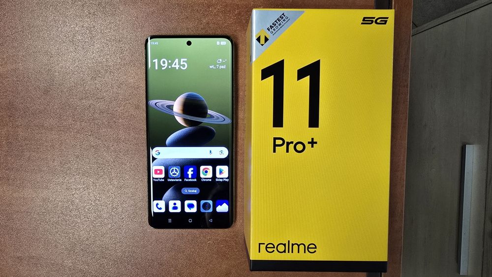 Realme 11 Pro+ 5G Dual Sim 512GB/12GB RAM zielony, stan db, gwarancja