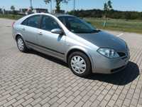 Nissan Primera 1.8 Benzyna 2005r, Bardzo zadbany, Nawigacja, Kamera