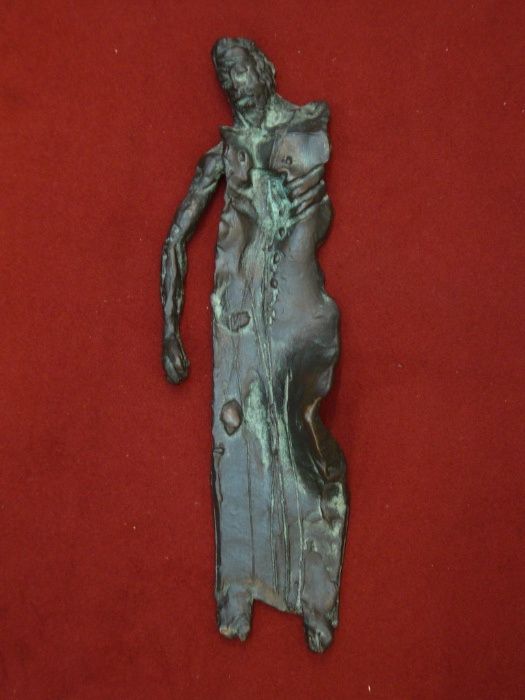 Cristo, escultura em bronze patinado