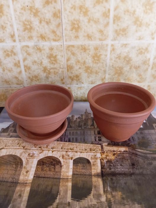 Горшки для цветов. Керамика.