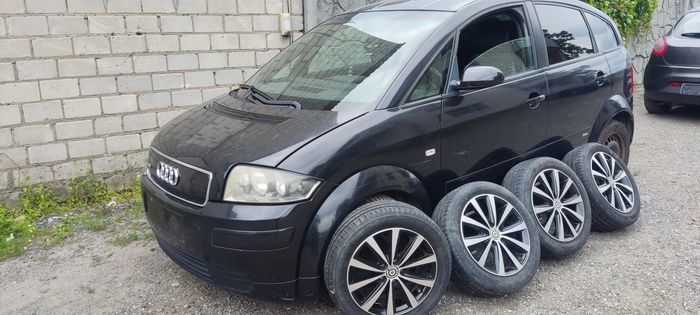 Na części Audi A2 1.4 TDI LZ9W Silnik Skrzynia Maska Zderzak Drzwi Klapa Szyba