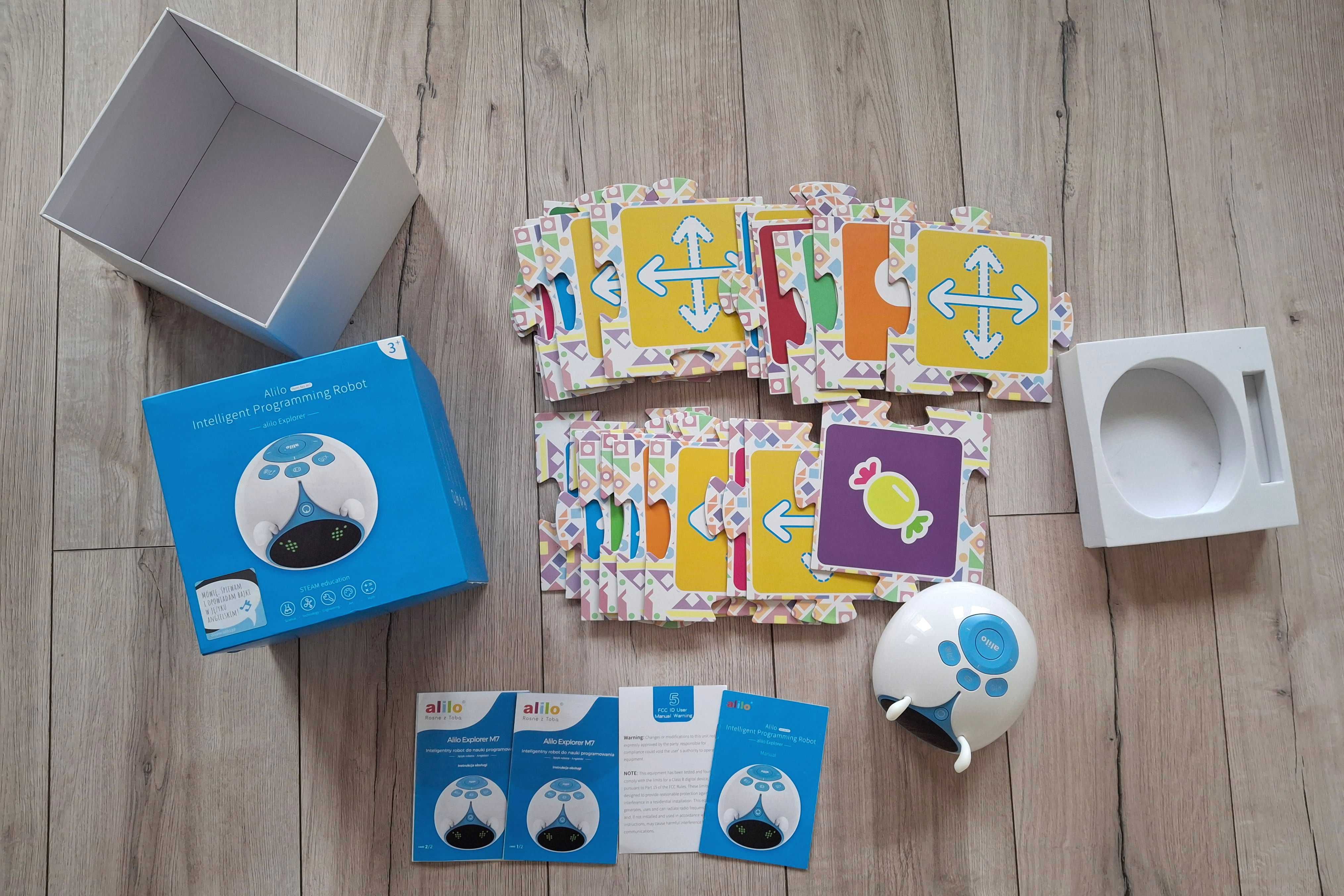 zabawka edukacyjna robot Alilo explorer M7 programowanie super start