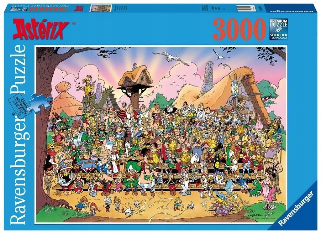 Puzzle 3000 Wszechświat Asterixa, Ravensburger