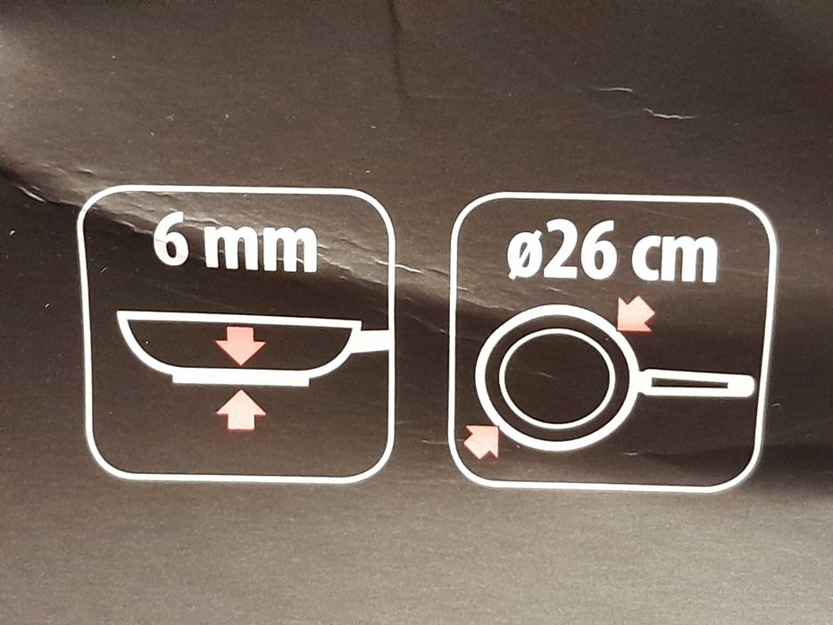 Patelnia aluminiowa Metaltex X-pert 26 cm jak nowa zwrot