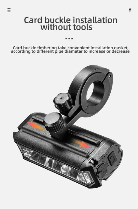 Велофара OFFBONDAGE EOS 610, EOS 620,  EOS 640, фонарь (Гарантия)