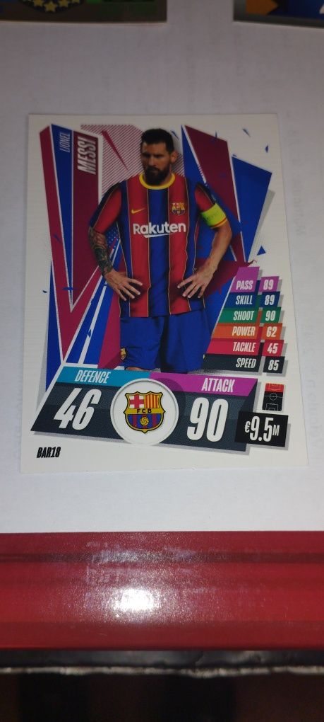 Messi cromos e cards