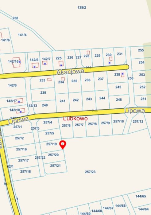 Działka budowlano-usługowa Lubkowo blisko lasu i jeziora