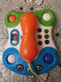 Музыкальная игрушка,  игрушка, телефон каталка Chicco