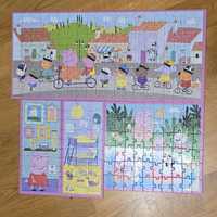 Puzzle peppa kraina lodu 4+