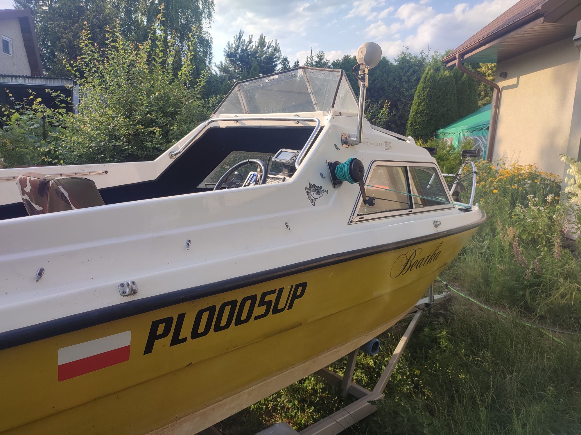 Łódź motorowa Microplus 461