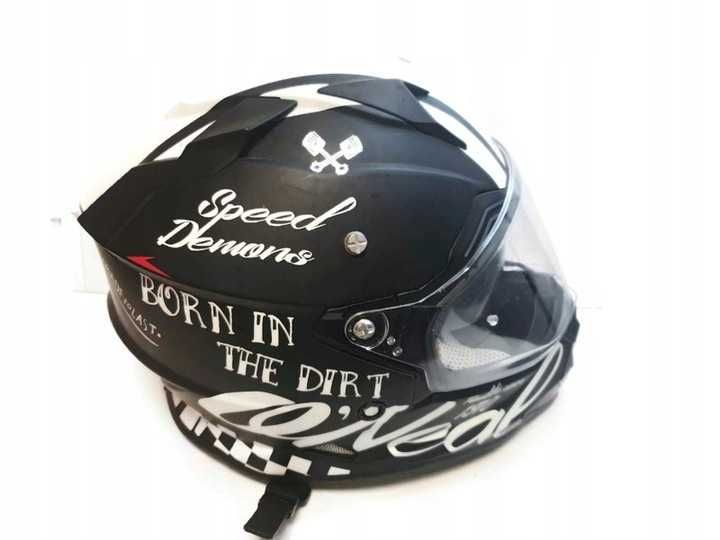 Kask offroad quad cross ENDURO ONEAL Sierra BLACK CZARNY L
