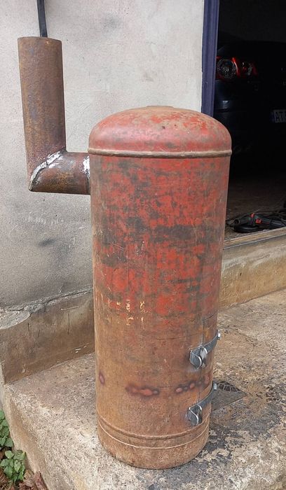 Піч Буржуйка Драбина