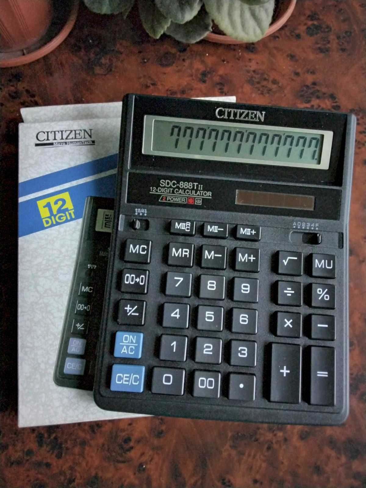 Электронный калькулятор Citizen-888Т11;   BS-208. Новый