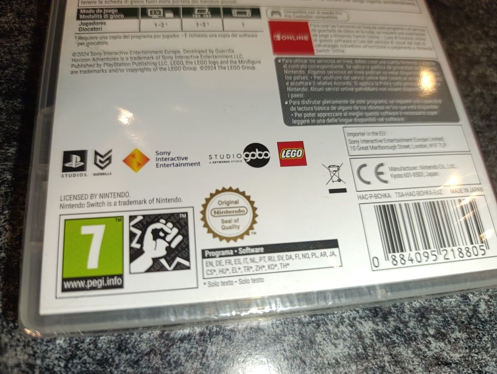LEGO Horizon Adventures Nintendo Switch nowa po polsku