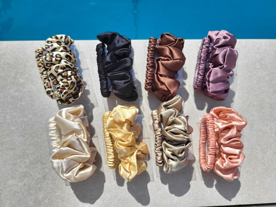 Резинка із натурального шовку, натуральний тутовий шовк