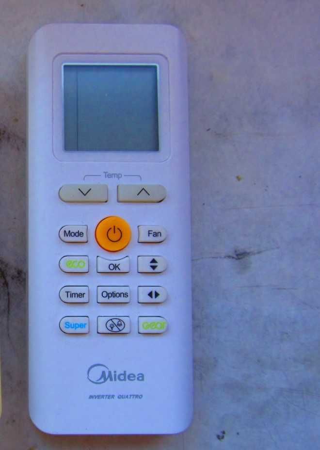 Пульт кондиционера Midea новый RG70E3