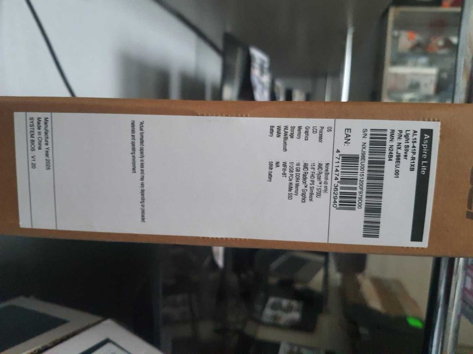 є 90 Ноутбуків‼️НОВЫЙ‼️1 год гарантия‼️Acer Ryzen 7 5700U/RAM16/SSD512