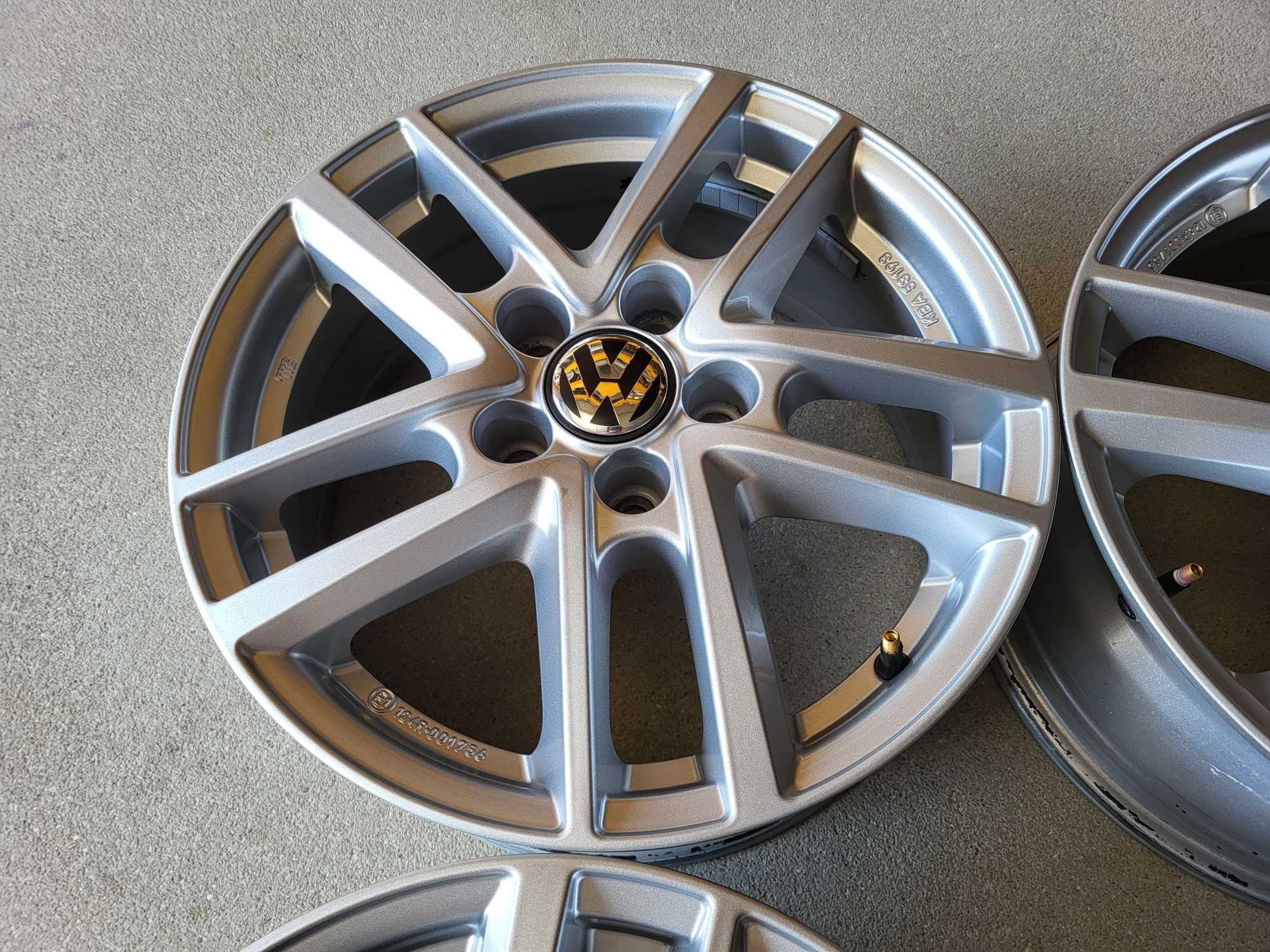 [768] Felgi aluminiowe 16 Cali 5x112 ET41 VW Passat Golf Touran Sharan