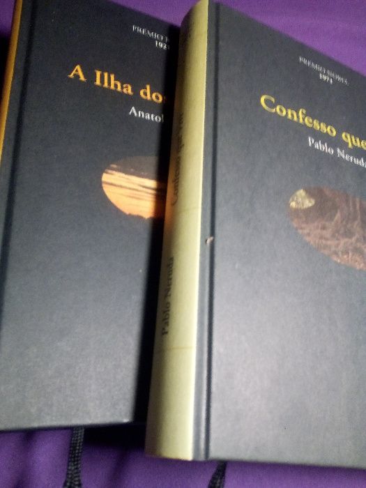 Colecção "Prémio Nobel" — 2 volumes (1921 e 1971)