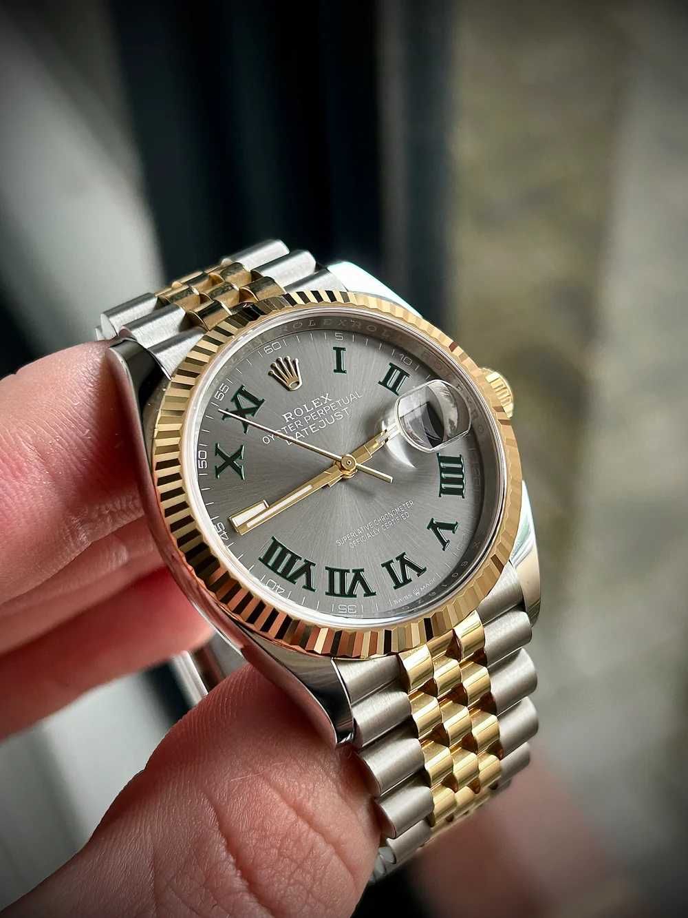 Rolex Datejust 36, 126233, “Wimbledon”, Full Set