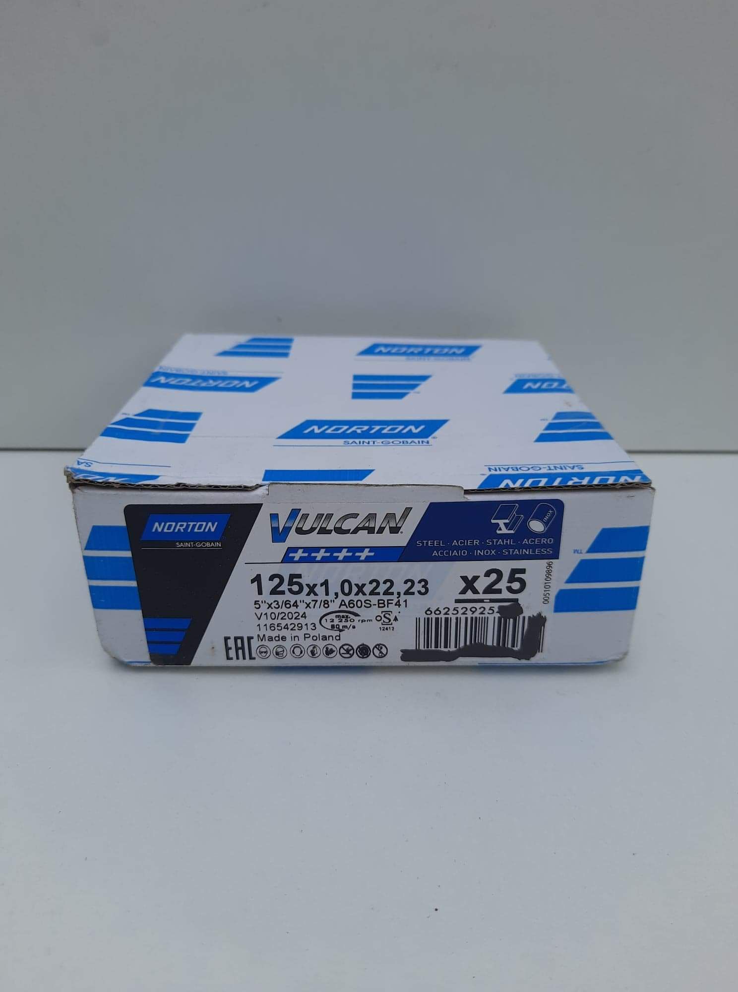 Tarcze do cięcia metalu Vulcan 125