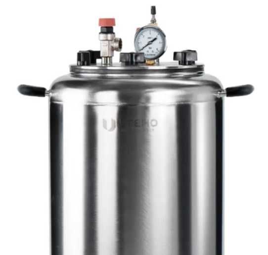 Газовий автоклав НЕРЖАВІЙКА на 32 банки серії А! Гарантія+подарунок!