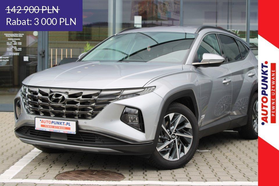 Hyundai Tucson EXECUTIVE 4WD, 2024r. Salon Polska, Gwarancja, LED, Kamera, ACC, VAT23