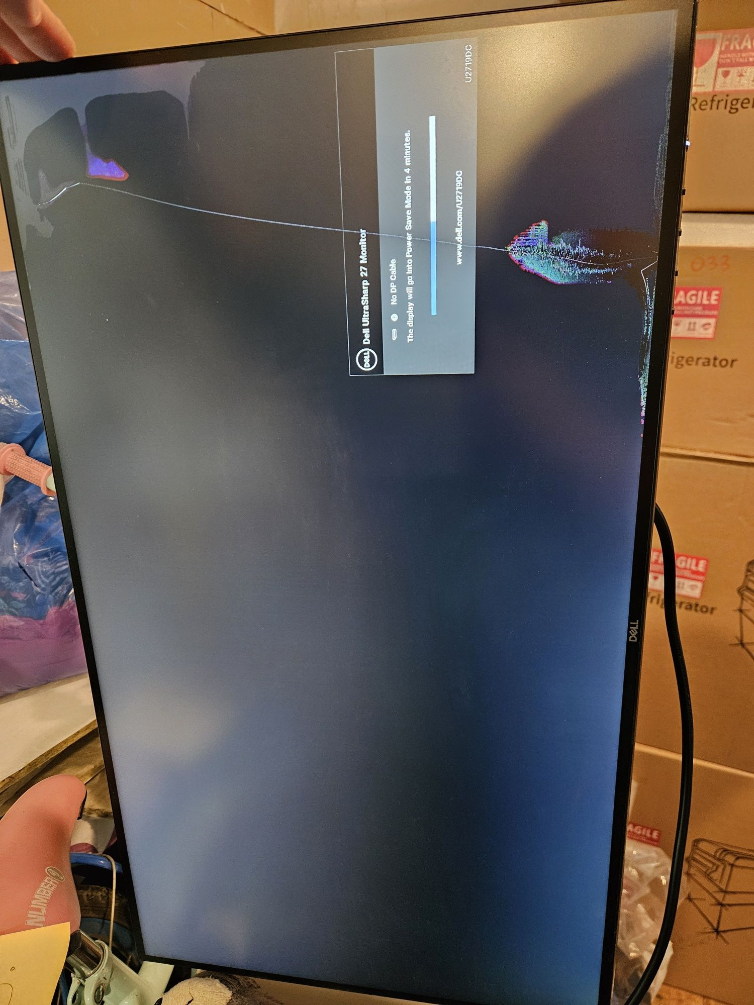 Monitor Dell 27 cali model U2719DC USB C