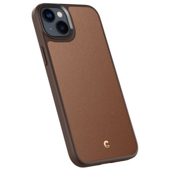 Etui Spigen Cyrill Kajuk MagSafe iPhone 14 Plus / 15 Plus 6,7" Brązowe
