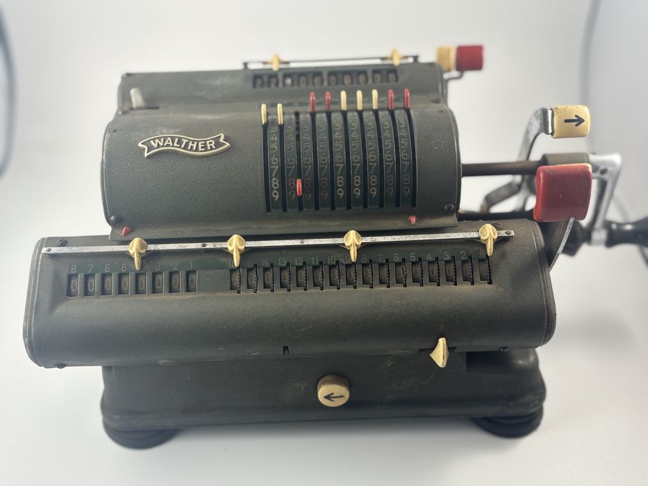 Maszyna licząca Walther – zabytkowy kalkulator mechaniczny