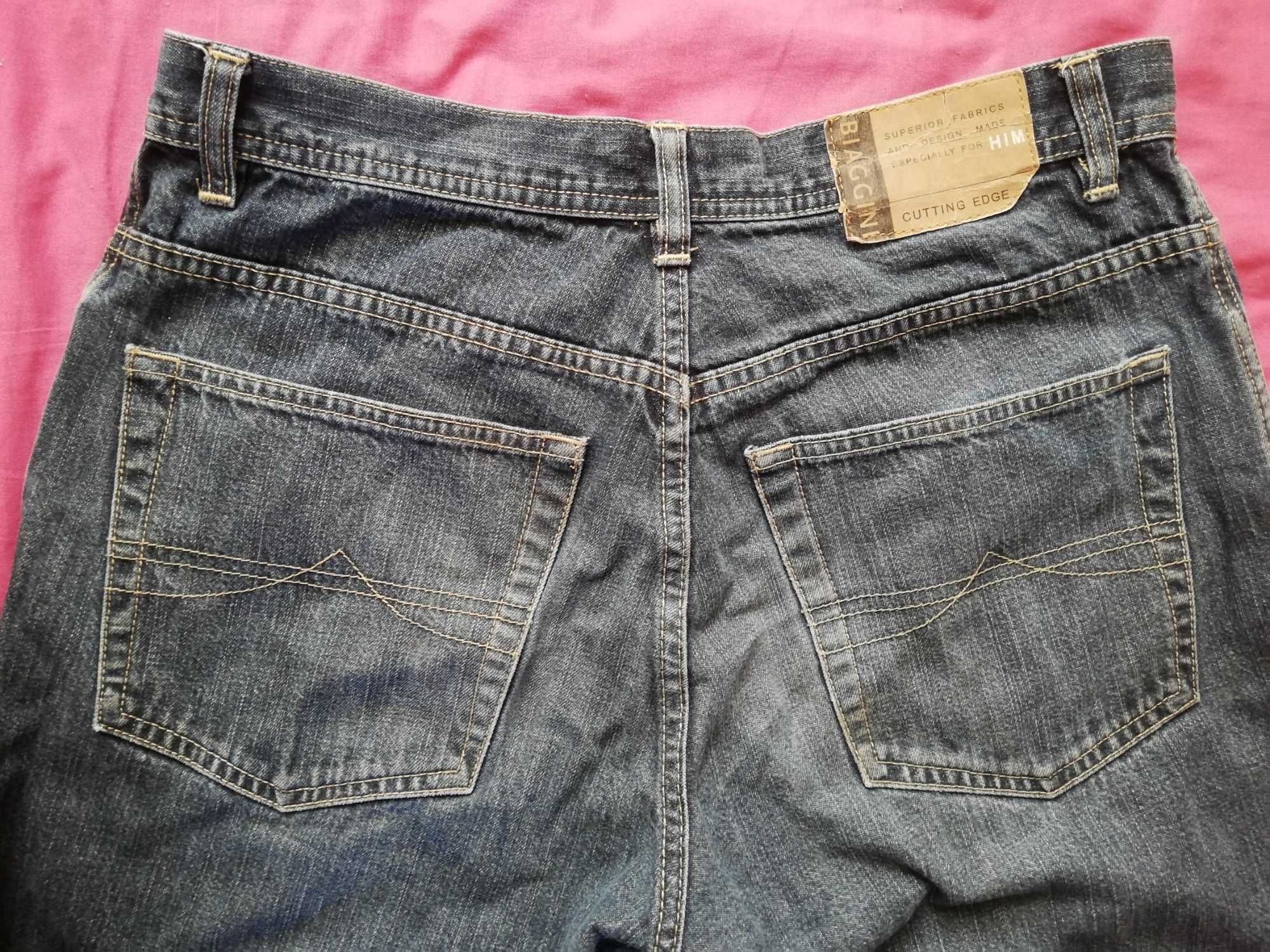spodnie jeansy męskie Biaggini dł. 106cm
