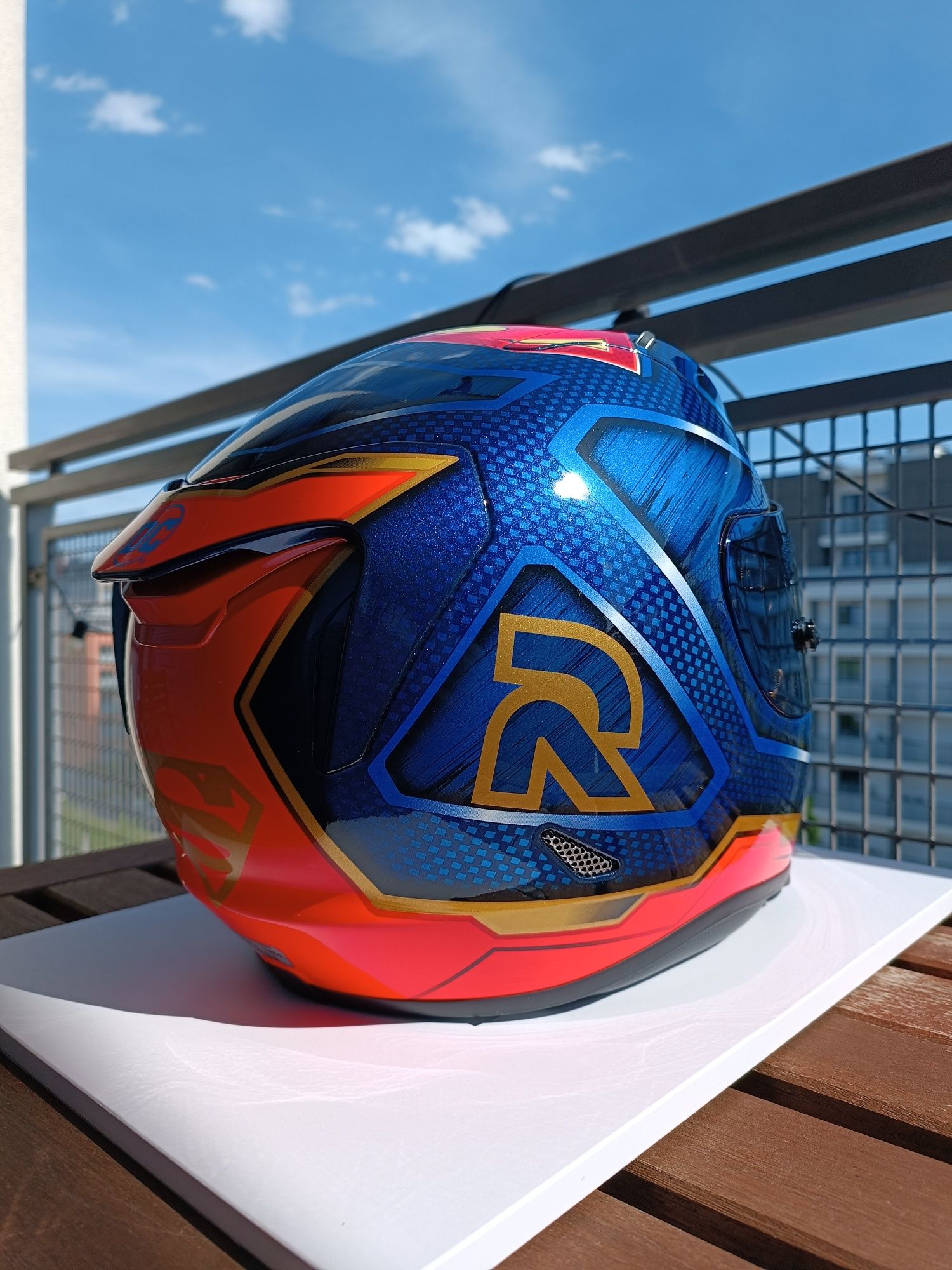 Kask motocyklowy HJC RPHA 11 Superman DC M - DWA WIZJERY+ DWA PINLOCKI