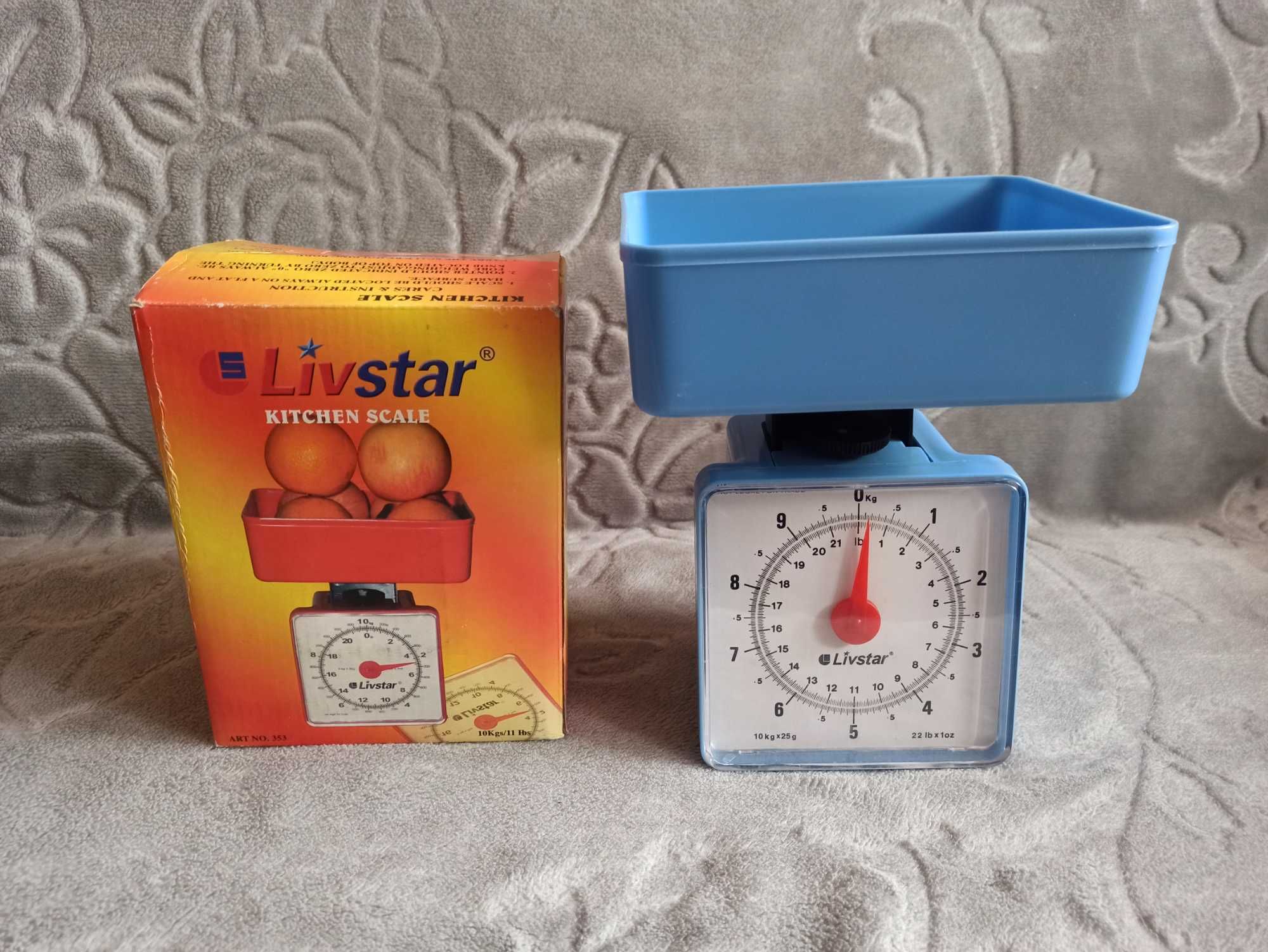 Waga kuchenna mechaniczna Livstar nr 353 Max 10 kg