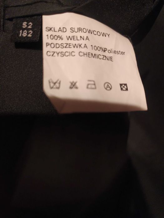Marynarka męska czarna
