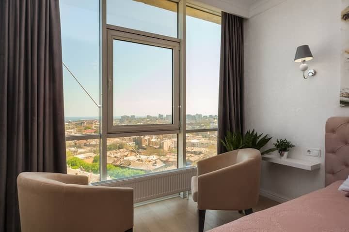 Сдам стильную квартиру в центре города 17 Жемчужина на Асташкина