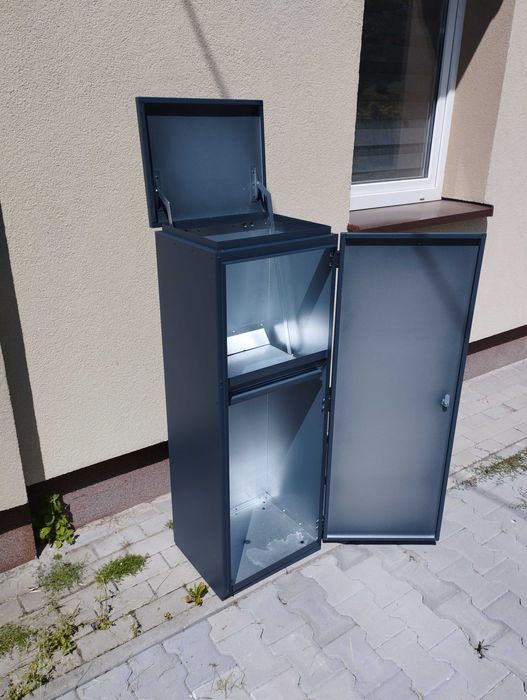 Prywatna skrzynka na paczki Delivobox X1 45/37/125 RAL 7016 Grafit