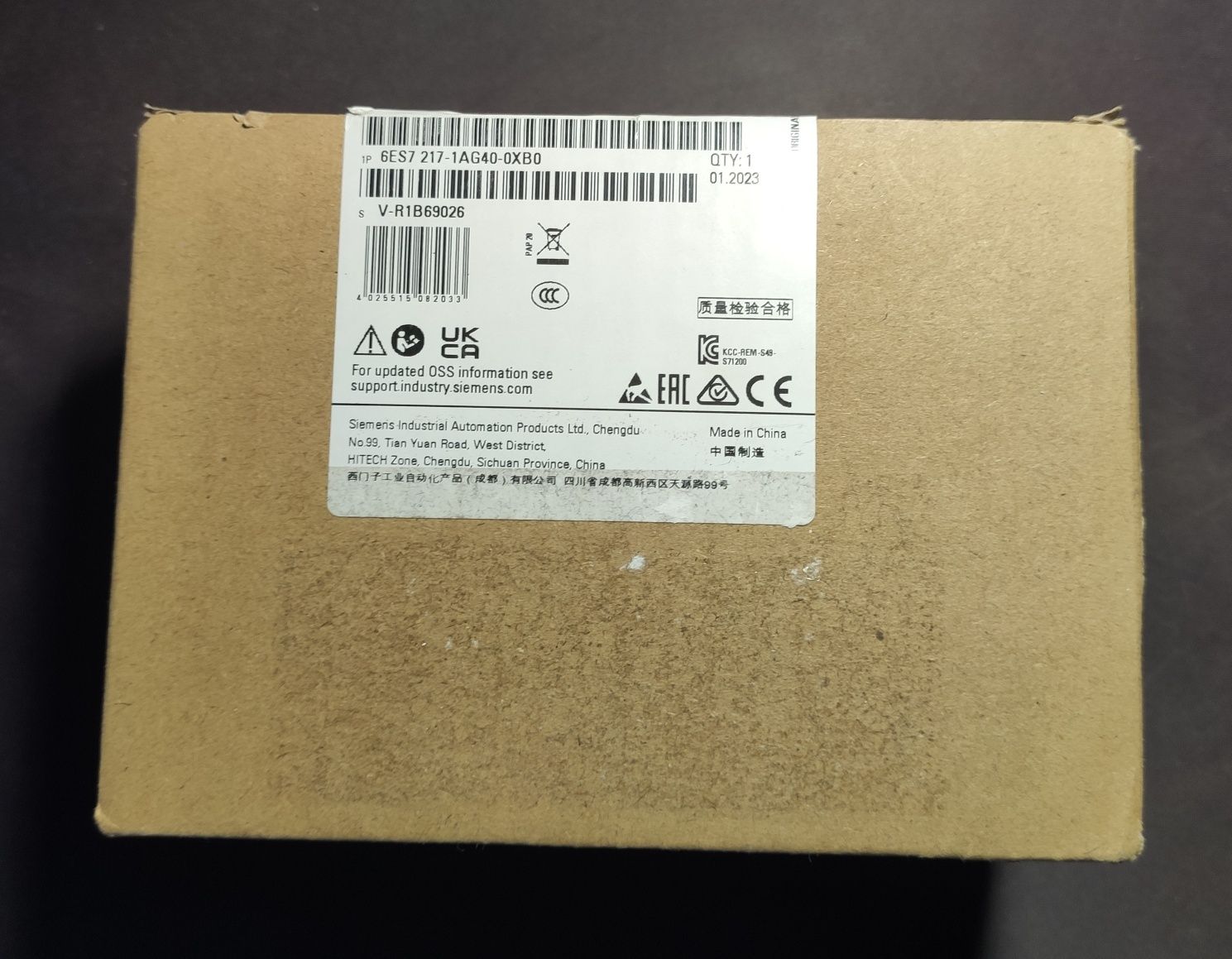 Siemens S7-1200 6ES7217-1AG40-0XB0
