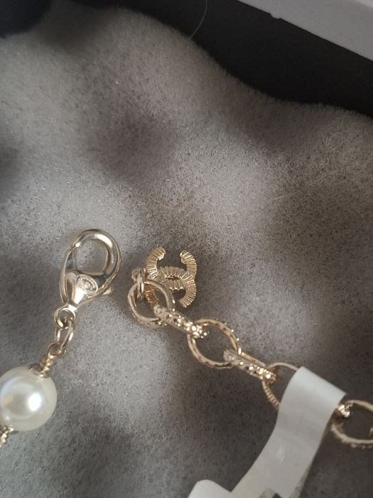 Chanell naszyjnik,nowy perły